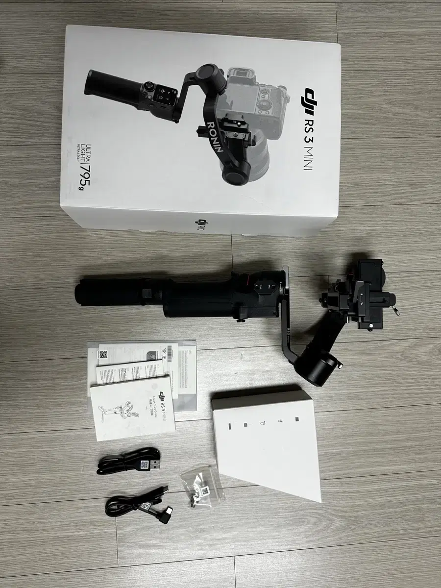 dji rs3 mini + 악세사리